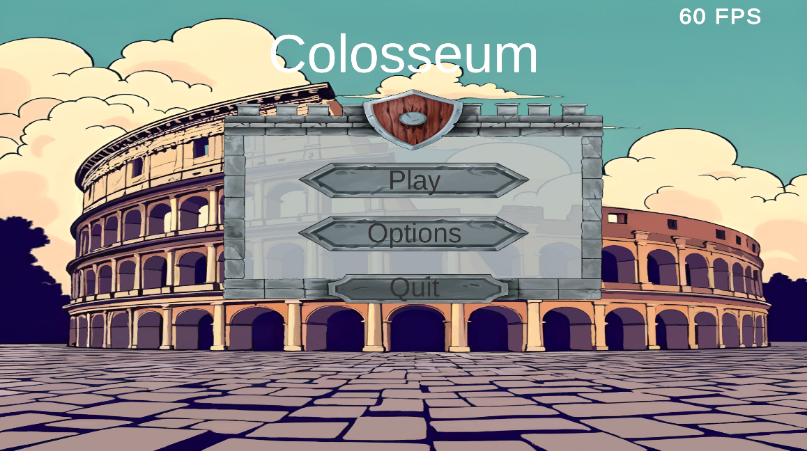 Screenshot of Colosseum, a 2D platformer combat game